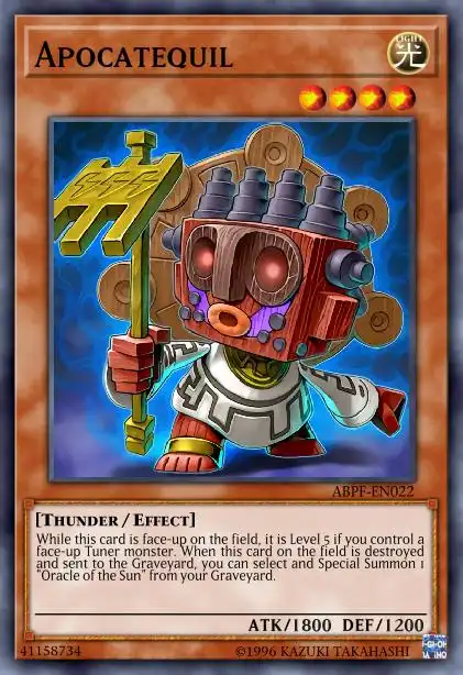 Edison Rulings for Apocatequil